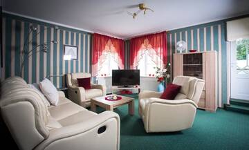 Фото номера Люкс с 1 спальней и сауной Мини-отель Katariina Guesthouse г. Раквере 11