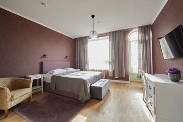Фото номера Улучшенный двухместный номер с 1 кроватью Апарт-отели Rohuaia Apartments г. Раквере 5