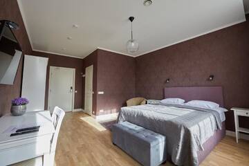 Фото номера Улучшенный двухместный номер с 1 кроватью Апарт-отели Rohuaia Apartments г. Раквере 3
